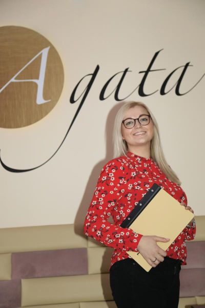 Agata Reul is a host with passion