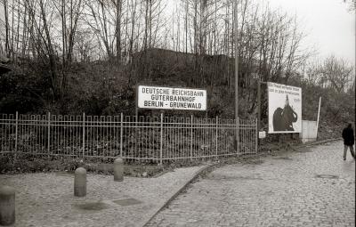Wybrane miejsce na pomnik Zagłady i Deportacji Żydów Berlin, 1989 r. - Wybrane miejsce na pomnik Zagłady i Deportacji Żydów Berlin, 1989 r.