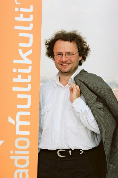 Jacek Tyblewski - Szef polskiej redakcji Radia Multikulti. Berlin, 2004 r. 