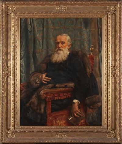 Zdj. nr 13: Portret Henryka Krajewskiego, 1892 - Jan Matejko, Portret Henryka Krajewskiego, 1892, olej na płótnie, Muzeum Narodowe w Warszawie