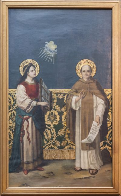 The winged altarpiece of Röhlinghausen - Cecilia and Bernard of Clairvaux, 2023