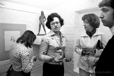 Wernisaż Heleny Bohle-Szackiej, Berlin 1971 rok - Wernisaż Heleny Bohle-Szackiej, Berlin 1971 rok. 