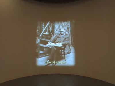 Zdj. nr 16: Pokaz slajdów - Pokaz slajdów na wystawie „Malerfürsten“ (Książęta malarstwa), Bundeskunsthalle Bonn 2018/2019