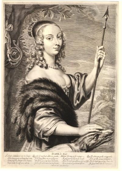 Zdj. nr 16: Wieczór, 1645 - Wieczór, 1645. Według nieznanego oryginału, British Museum w Londynie.