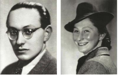 Marcel i Teofila Reich-Ranicki, Getto warszawskie, 1940 r. - Marcel i Teofila Reich-Ranicki, Getto warszawskie, 1940 r.