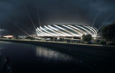 Projekt stadionu w Kaliningradzie, RKW Architektur + - Projekt stadionu w Kaliningradzie, RKW Architektur +