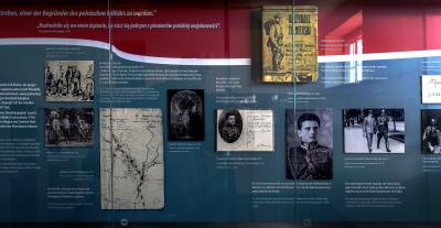 Fragment działu wystawy - Fragment działu wystawy: Kariera wojskowa 1914-1939.