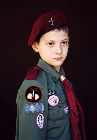 Ill. 28: Benjamin, 2013 - Benjamin, from the Scouts and Guides series, 2013. C-Print, 45 x 33 cm