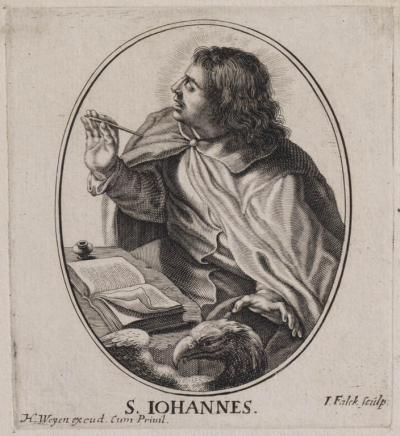 Ill. 29d: John, ca. 1645 - Based on a work by Pieter van Mol, Teylers Museum, Haarlem.