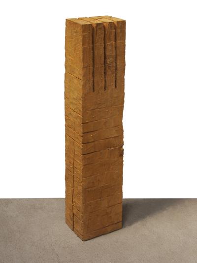 Zdj. nr 2: Bez tytułu, 1997 - Bez tytułu, 1997, drewno olchowe, 104 x 20 x 15 cm, Sammlung de Weryha, Hamburg