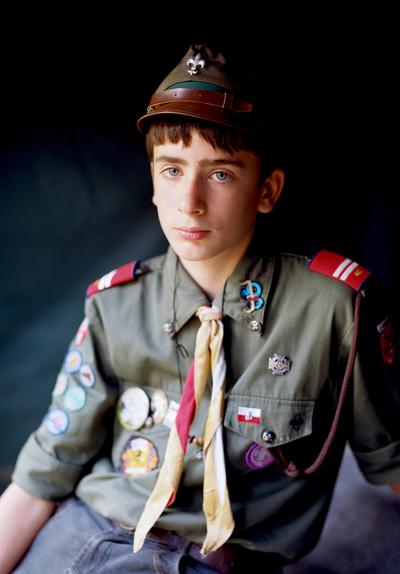 Ill. 30: Antoni, 2013 - Antoni, from the Scouts and Guides series, 2013. C-Print, 45 x 33 cm