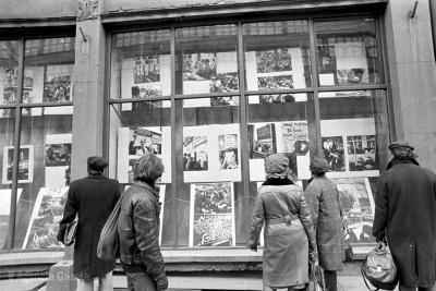 Wrocław, wystawa fotograficzna Solidarności, 1980 rok - Wrocław, wystawa fotograficzna Solidarności, 1980 rok. 