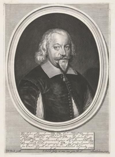 Ill. 43: Gabriel B. Oxenstierna, 1650 - After a painting by David Beck, Rijksmuseum Amsterdam.