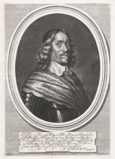 Zdj. nr 44: Hrabia Robert Douglas, 1651 - Hrabia Robert Douglas, 1651. Według obrazu Davida Becka, Rijksmuseum w Amsterdamie.