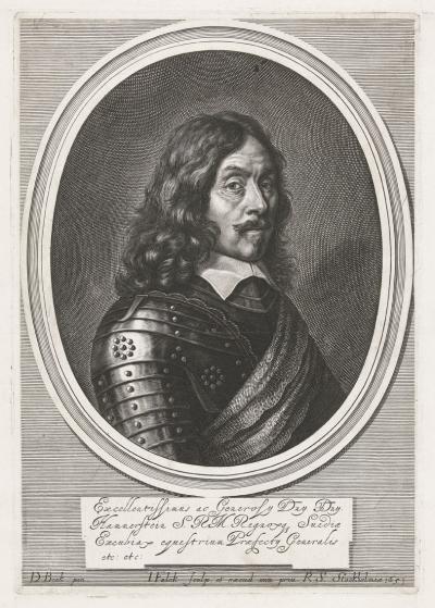 Zdj. nr 45: Friedrich von Hammerstein, 1651 - Friedrich von Hammerstein, 1651. Według obrazu Davida Becka, Rijksmuseum w Amsterdamie.