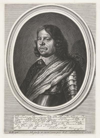 Zdj. nr 49: Arvid Wittenberg, 1651 - Arvid Wittenberg, 1651. Według obrazu Davida Becka, Rijksmuseum w Amsterdamie.