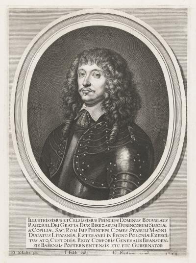 Abb. 60: Bogusław Radziwiłł, 1654 - Bogusław Radziwiłł, 1654. Nach einem Gemälde von Daniel Schultz, Rijksmuseum Amsterdam.