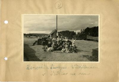 Harcerki z Durzyna na obozie w Wetzlar - Na obozie w Wetzlar 