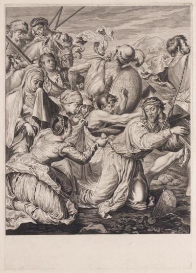 Abb. 74: Die Kreuztragung, 1655/57 - Die Kreuztragung, 1655/57. Nach einem Gemälde von Jacopo Bassano, Teylers Museum, Haarlem.