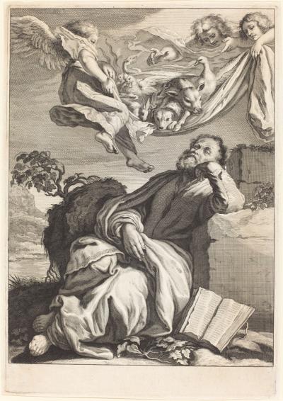 Ill. 76: The Vision of Saint Peter, 1655/57 - After a painting by Domenico Fetti, National Gallery of Art, Washington, DC.