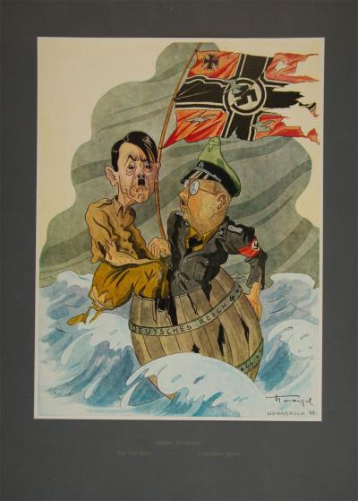 Zdj. nr 9/6: Ostatni Mohikanie - z cyklu „Hitleriada furiosa“ z 1946 r.