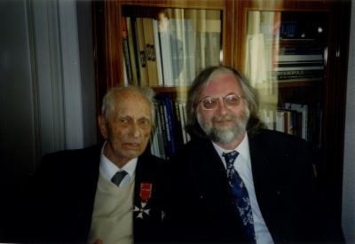 München, ca. 2003  - Włodzimierz Sznarbachowski und Jacek Kowalski 