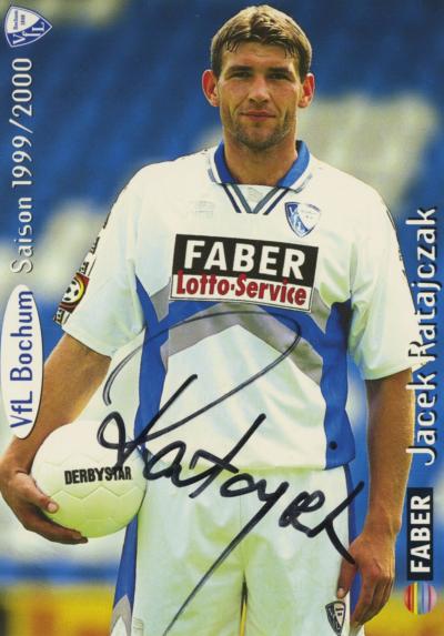 Jacek Ratajczak VfL Bochum 1999/2000 - Jacek Ratajczak VfL Bochum 1999/2000, Autogrammkarte  