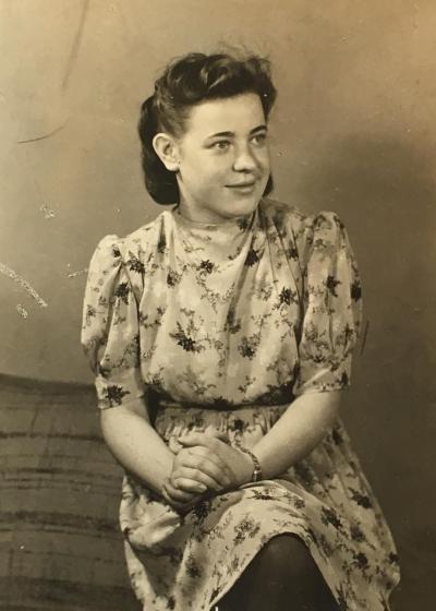Henriette Tomczak (daughter of Józef Tomczak) in the 1930s - Henriette Tomczak (daughter of Józef Tomczak), Osterfeld. 1930s 