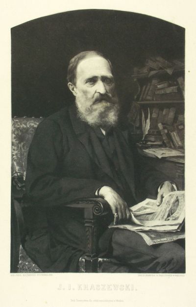 Portrait of Kraszewski around the year 1879 - 