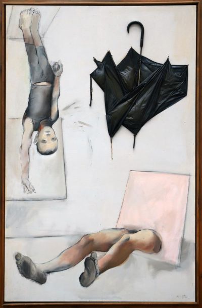 Tadeusz Kantor, Relic no. 1 - 1963, Mixing technique, 195 x 130 cm  