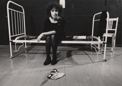 Janina Szarek während ihres Engagements für "Studio – Gruppe 44" - Janina Szarek während ihres Engagements für "Studio – Gruppe 44", frühe 1980er Jahre