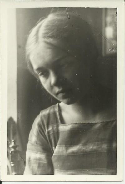 1920 - Janina Kłopocka nastolatka.