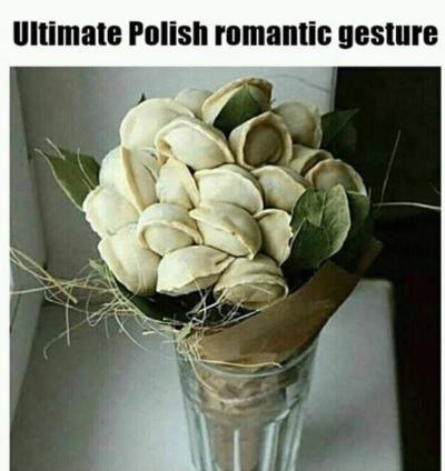 Abb. 2: „Die ultimativ romantische Geste eines Polen“ - „Die ultimativ romantische Geste eines Polen“. 