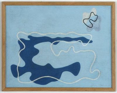 Strzemiński, Meerlandschaft, 1934 - Władysław Strzemiński, Meerlandschaft, 1934, Gouache, 21 x 27 cm 