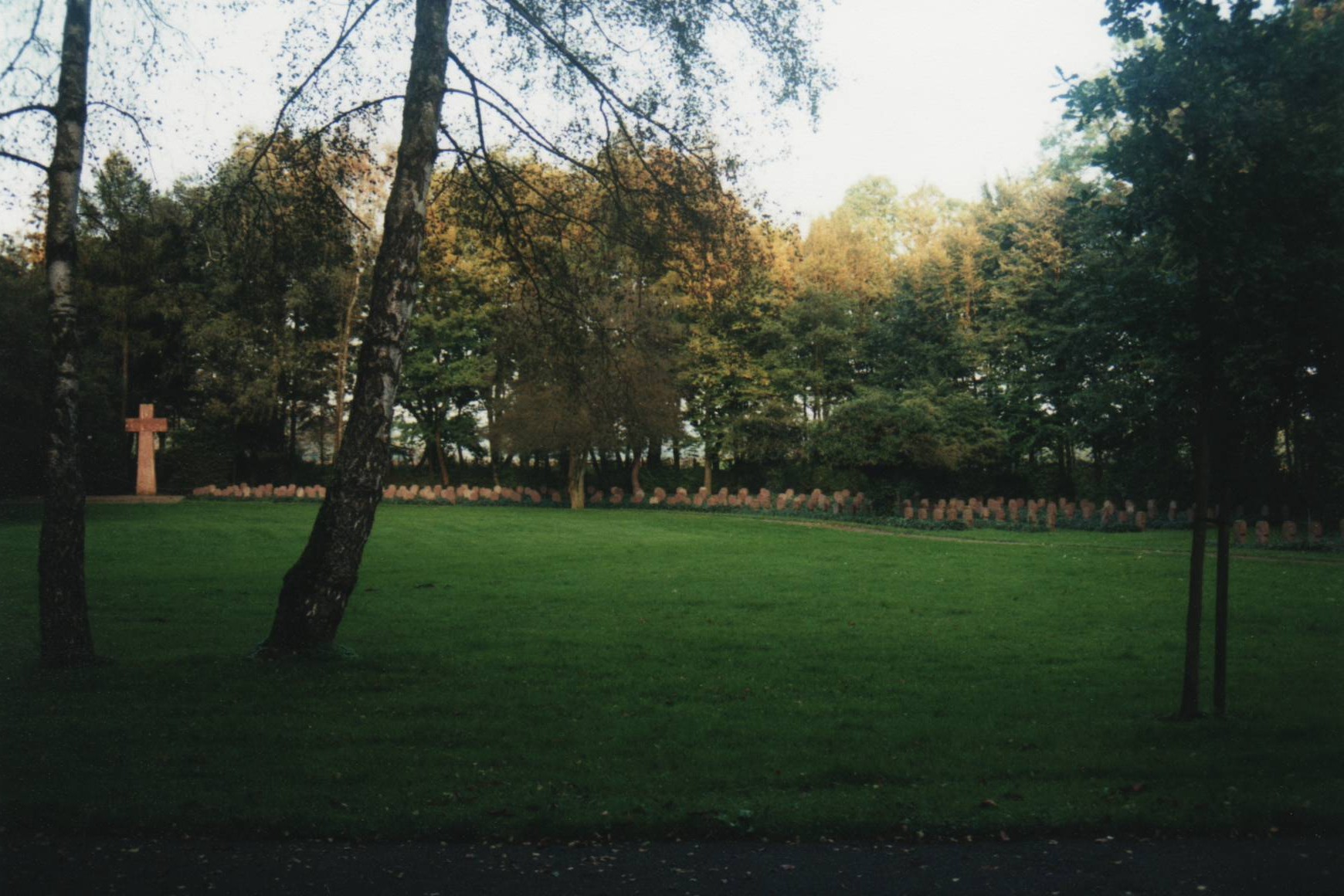 The war cemetery in Brakel