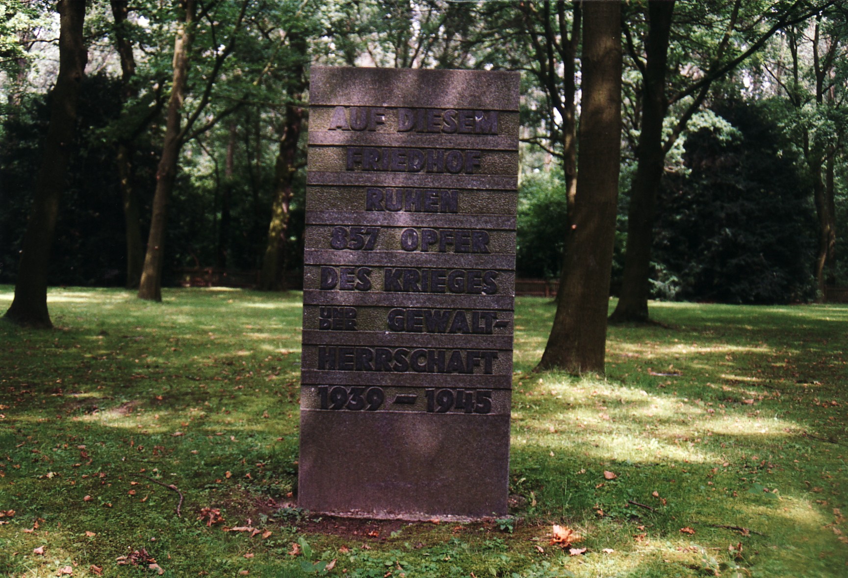 cmentarz wojenny Westerholz