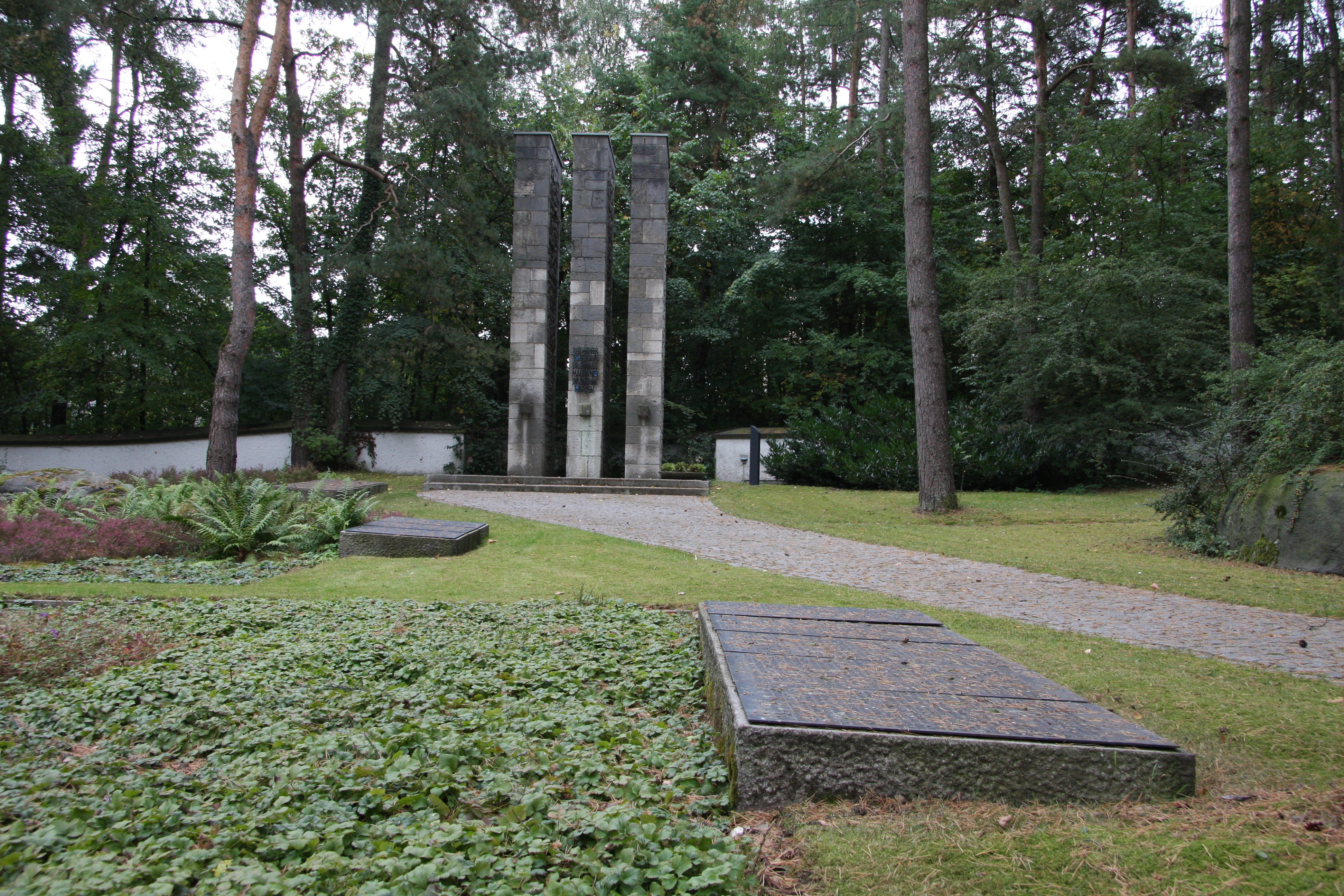 War cemetery at Neumarkt