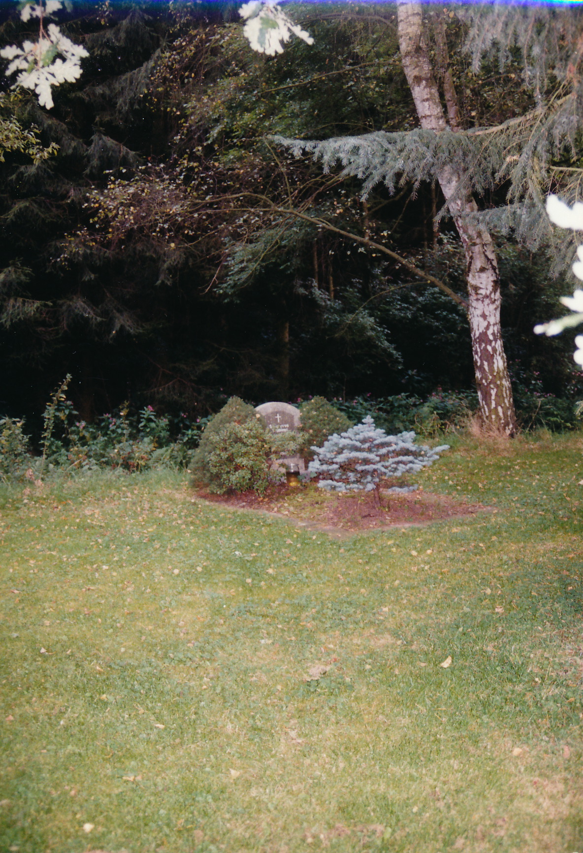 Polish grave at the cemetery in Bodenfelde