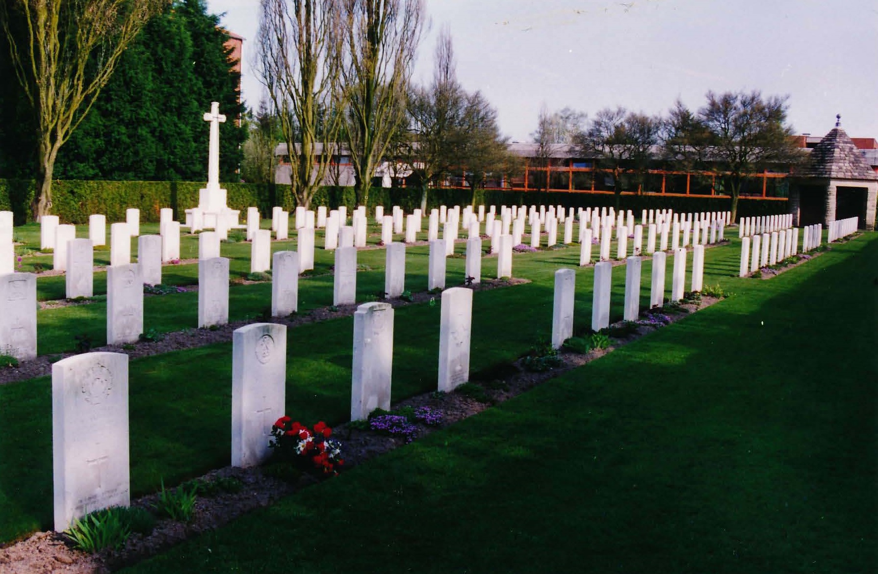English war cemetery in Celle