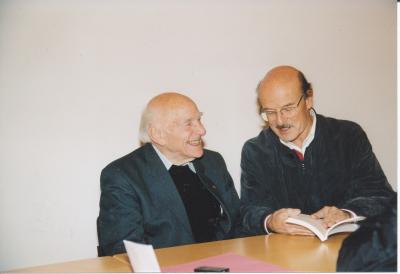 Hermann Scheipers mit Volker Schlöndorff -  