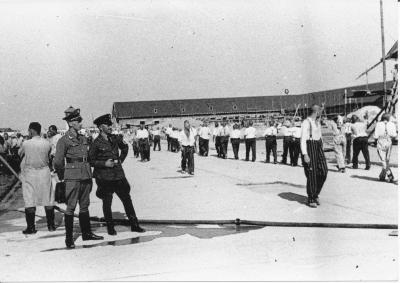 Häftlinge in Dachau (6) - Fotos stammen höchst wahrscheinlich von den amerikanischen Behörden. 