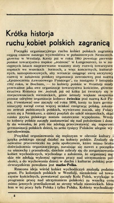 Seite 8 - Pamietnik 1926-1936 