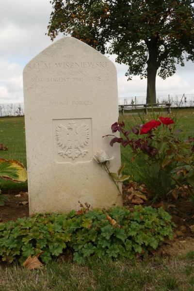 Gräber der polnischen Soldaten -  