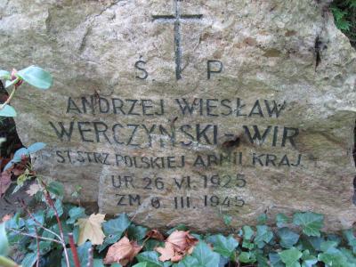 Kamienie nagrobne obu Polaków -  
