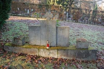 Polnische Gräber auf dem Hauptfriedhof in Heilbronn -  