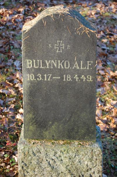 Polish graves at the main cemetery in Heilbronn -  
