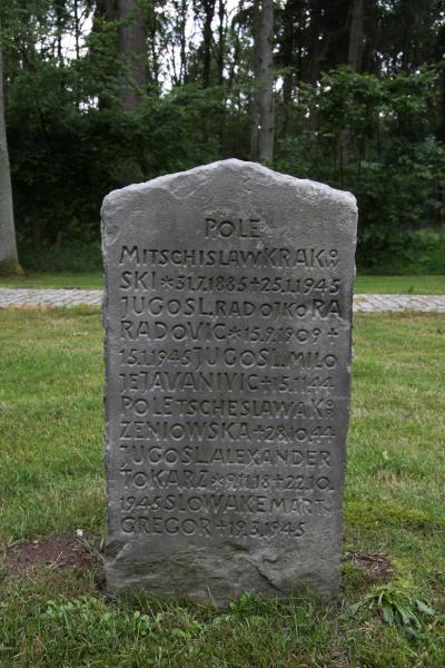Kamienie nagrobne z polskimi nazwiskami -  