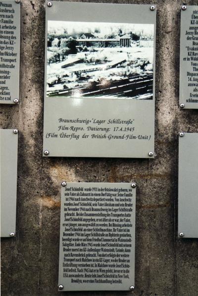 Impressionen der Gedenkstätte des Außenlagers Schillstraße in Braunschweig -  