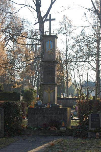 Ukrainian monument and polish graves -  