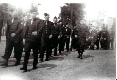 Zbigniew Muszyński leads the Guard Company (right). - Zbigniew Muszyński leads the Guard Company (right). 